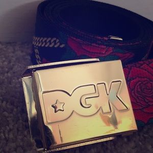 DGK Lavish Scout Black Web Belt